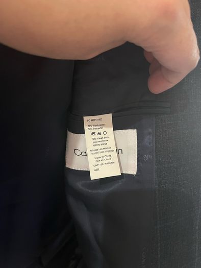 Calvin Klein suit jacket and pants