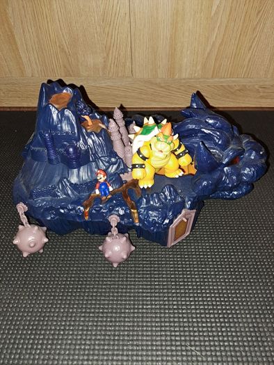 Bowser island castle playset