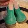 Boden suede boots ,  green , unusual Image 2
