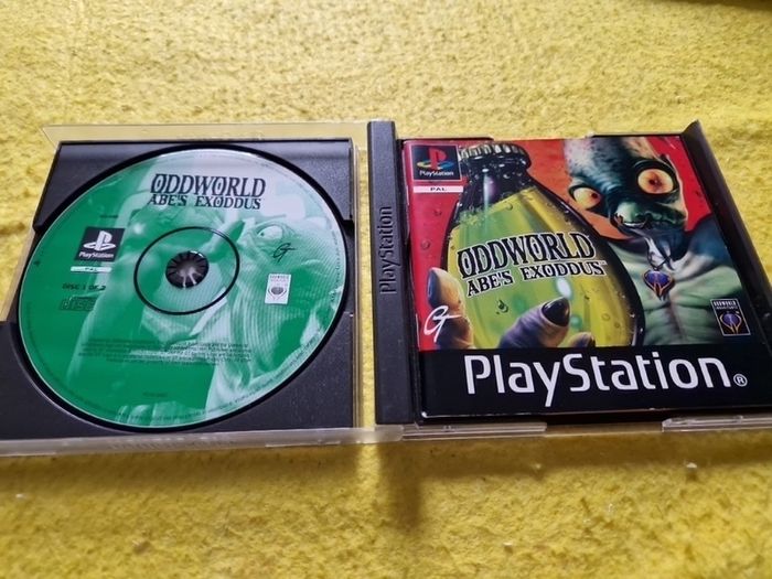 Oddworld Abe s Exoddus  PlayStation 1 ps1 PlayStation 2 ps2 games Original