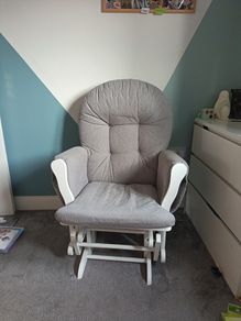 Babylo glider/rocking chair and footstool