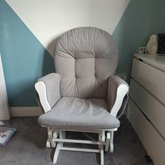 Babylo glider/rocking chair and footstool