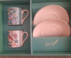 Tipperary  crystal New 4 piece Birdy Espresso set complete with gift box