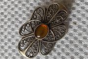 Sterling silver brooch