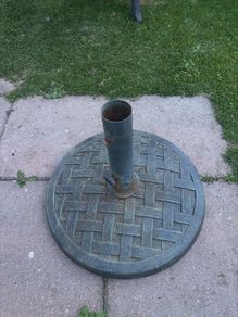 Metal Parasol base