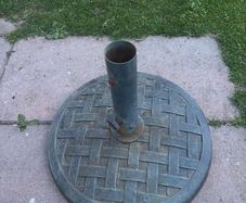 Metal Parasol base