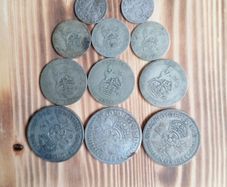 Group UK Silver Coins