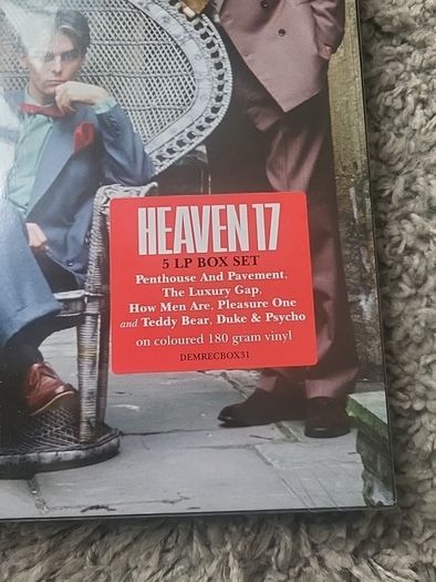 Heaven 17 the virgin albums coloured vinyl boxset