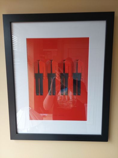 Kraftwerk - Fred Birchal framed/ mounted print
