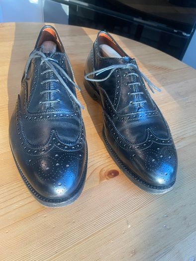 44 Alden wingtip oxfords
