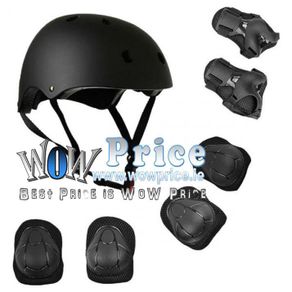 31315 7 in 1 Protective Guard Safety Gear Black Scooter Skate Bike