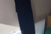 Midi black dress shimmery