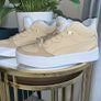 Ladies Beige & White Puma Trainers Image 7