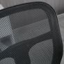 Drafting Chair Desk Chair Computer Chair, incl. footrest, height-adjustable, 59 x 59 x 115 cm, Black Image 4