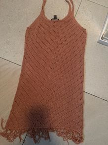 knitted short dress
