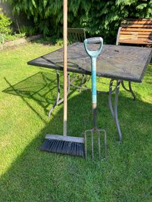 Yard Brush and Garden Rake