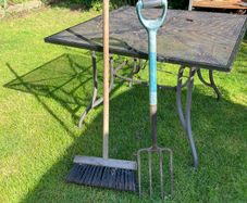 Yard Brush and Garden Rake