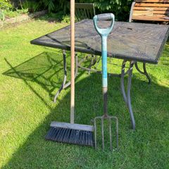 Yard Brush and Garden Rake