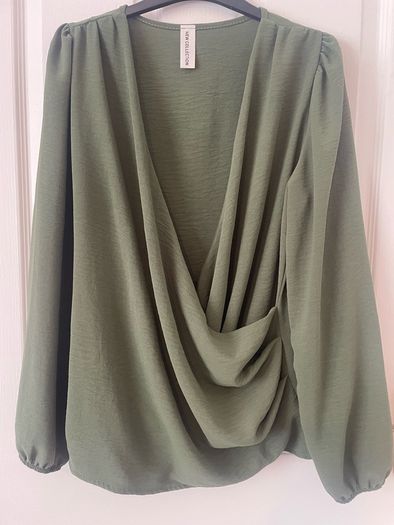 Ladies Wrap Blouse