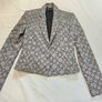 Genuine Versace Pre-Fall 2016 Purple Floral And Houndtooth Blazer Image 5