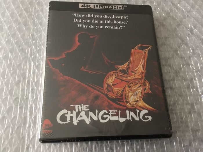 The Changeling 4K UHD Severin Films New Sealed Limited Edition