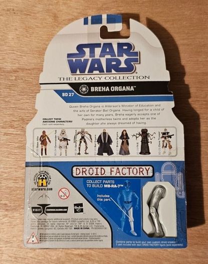 Star Wars Breha Organa 3.75 " Scale New & Unopened