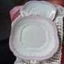 Late 19th century bone china Cake plates Image 5