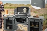 Camping kitchen foldable