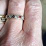 9ct gold eternity ring Image 6