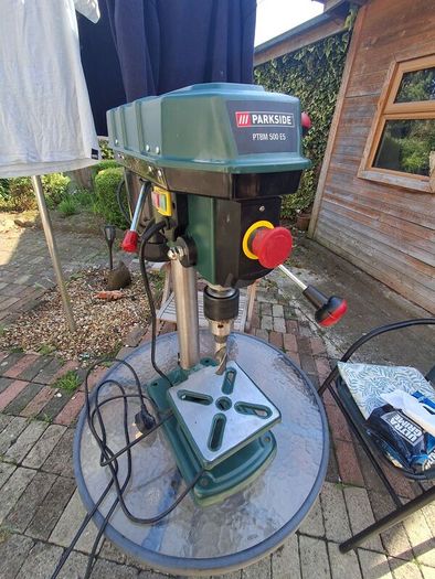 Parkside bench pillar drill