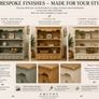Restored Country Pine Display Cupboard Image 2