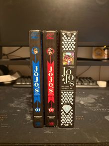 Jojo Bizarre Adventures Manga Set