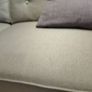 Green three seater sofa Image 5