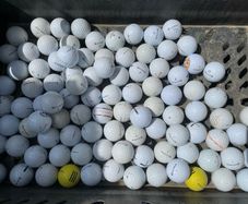 50 used mixed Taylor Made practice grade golf balls