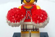 Lego Collectible Minifigures Series 8 COL08-013: Red Cheerleader (2012) Price includes P&amp;P