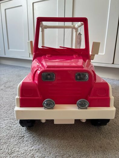 Our generation pink Jeep