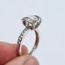 Brand New 9ct White Gold Dress Ring Image 7