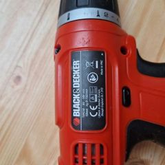 Black and Decker battery drill