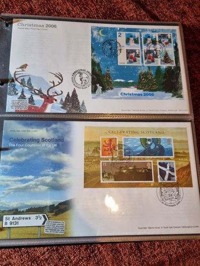 Mint UK FDC album