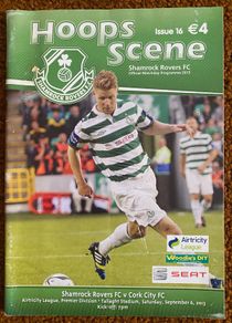 2013 Shamrock Rovers v Cork City FC - Airtricity League Programme