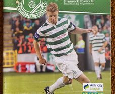 2013 Shamrock Rovers v Cork City FC - Airtricity League Programme