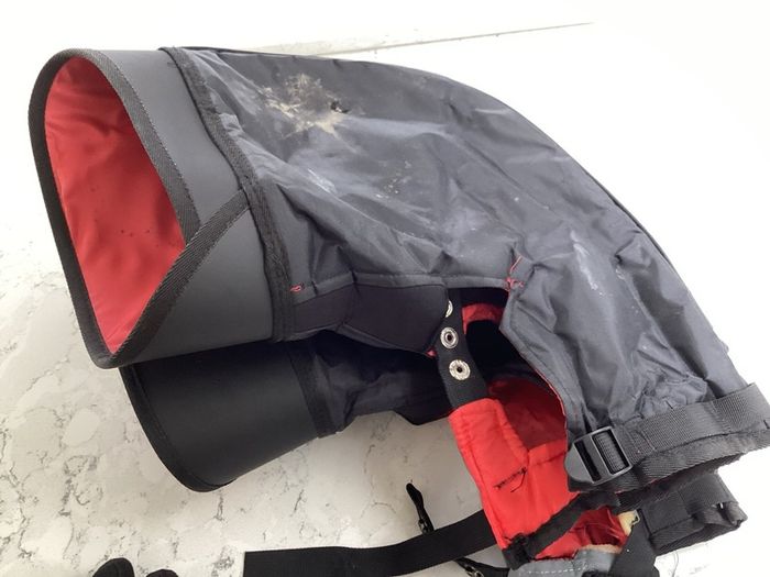 Motorbike clothing and helmet