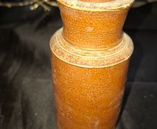 A Beautiful Antique Heavy Ceramic Stoneware Bottle