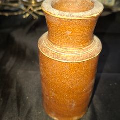 A Beautiful Antique Heavy Ceramic Stoneware Bottle