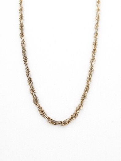 925 Vintage Sterling Silver Fully Hallmarked Signed Italian Byzantine Chain