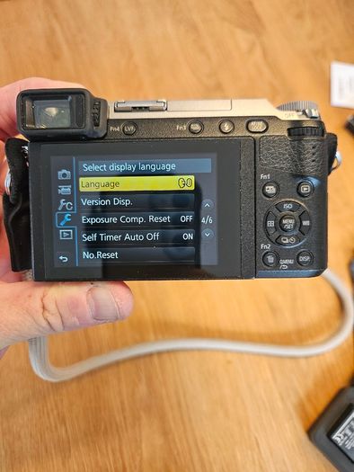 Panasonic Lumix GX80 camera