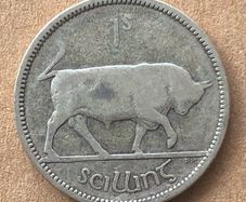 Ireland Silver One Shilling