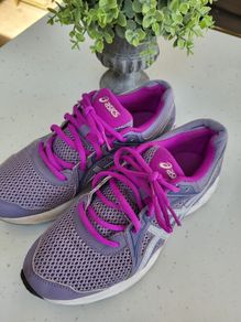 ASICS Grey and Mauve Sz 6.5 UK (Fit 6uk)