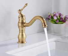 Premier vintage brass basin tap bathroom NEW