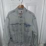 Super Rare Tommy Hilfiger X Lewis Hamilton Oversized Bleached Jean Jacket - Size L Image 2